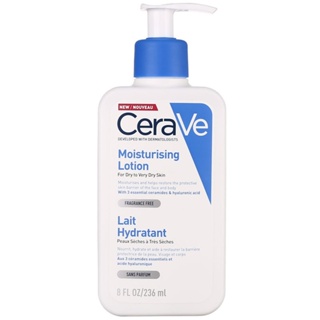 Cerave Locao Hidratante Loção Corporal Hidratante Pele Seca Creme De Limpeza Profunda Com Ácido Hialurônico 236ML