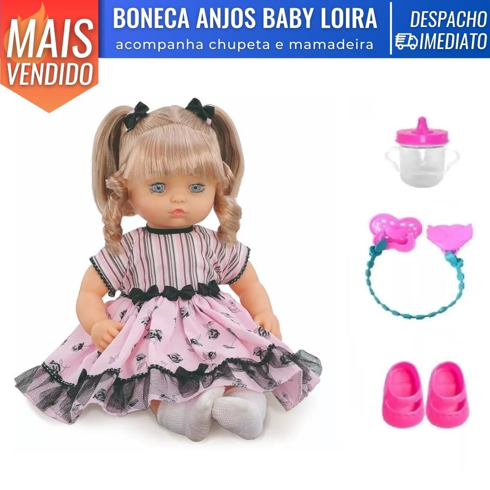 Boneca Bebe Linda Realista Bebe Reborn Fofinha Com Roupinha - Milk  Brinquedos - Boneca Reborn - Magazine Luiza