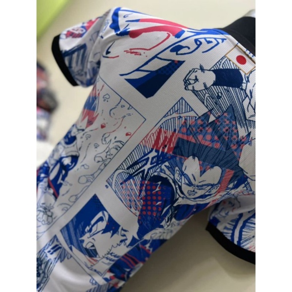 Jersi Dragon Ball Japão 2023 Homens Mulheres Crianças Jersey Tee 3D Impressão Tops
