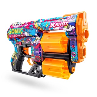 Lançador Skin Dread do Sonic com 12 dardos - Robotnik
