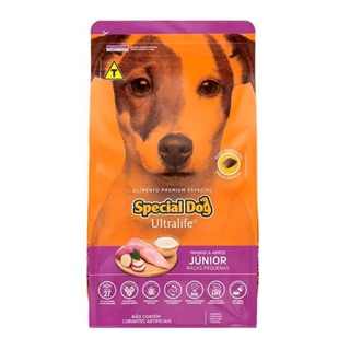 Ração Cães Special Dog Ultralife Junior Raças Pequenas Frango e Arroz 3kg