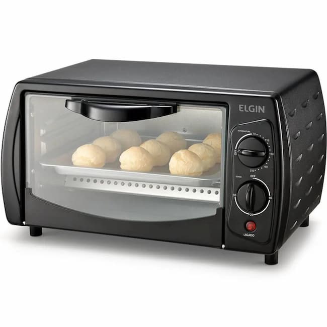 Forno Elétrico De Mesa Elgin 10 Litros 840w Timer | Shopee Brasil
