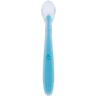 Colher de Silicone Azul - Buba