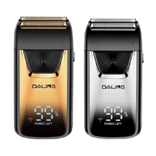 Barbeador Daling Dl-9215 Recarregável 2 Lâminas Shaver Bivol