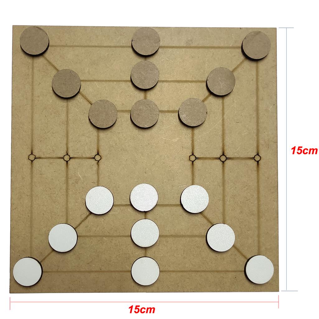 Jogo Trilha Tabuleiro Raciocinio Educativo 15cm Branco