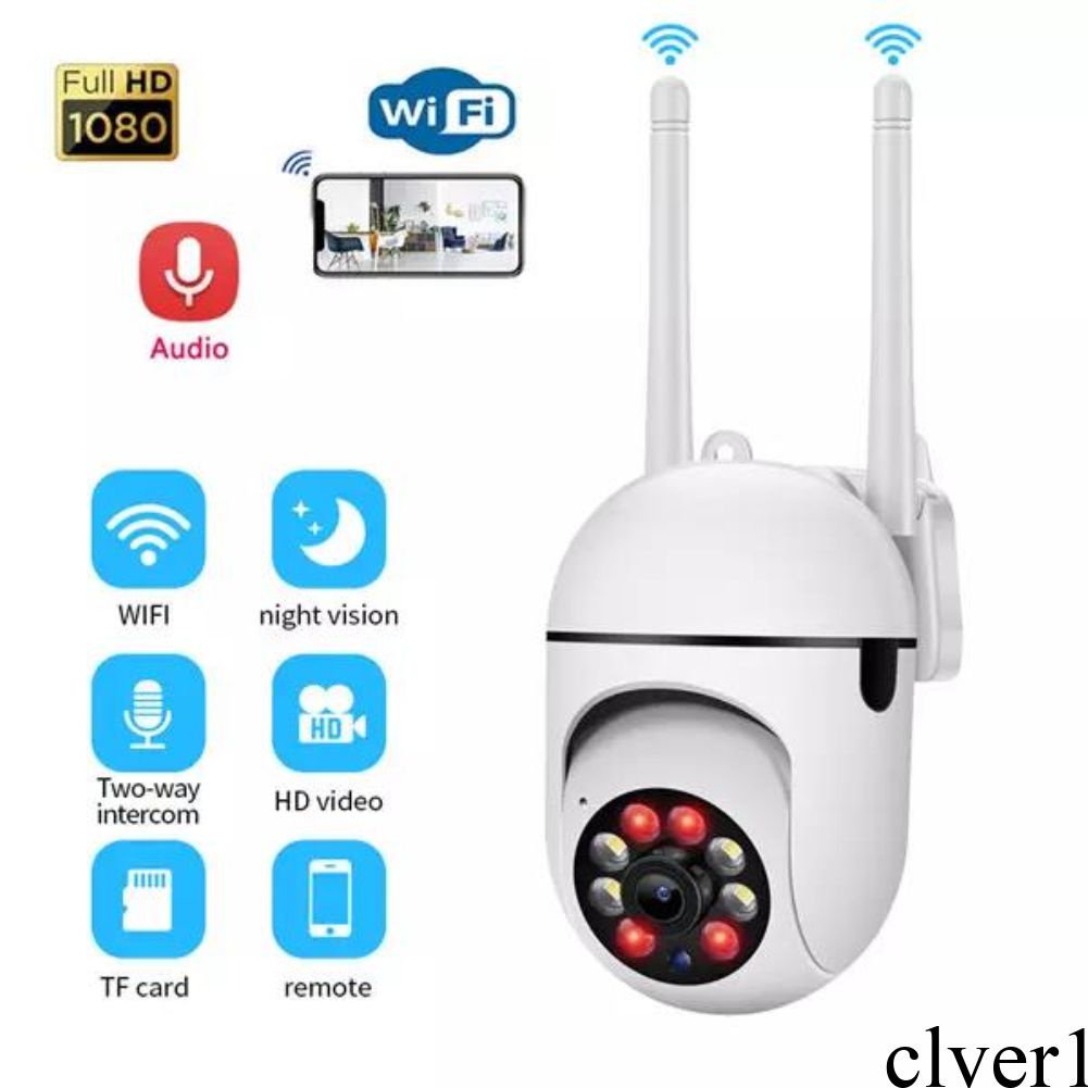 Cleverhys Wifi Camera 360 Degree Hd Security Ip Cctvluz Flash Night Vision Ip6 Waterproof Ir