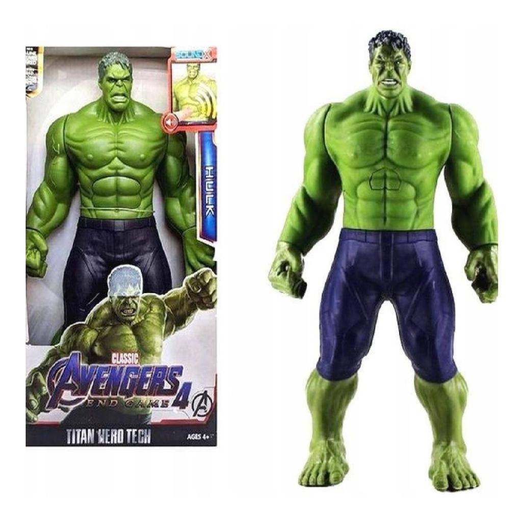 Hulk Boneco Articulado 30 Cm Vingadores Heroes C Luz E Sons | Shopee Brasil