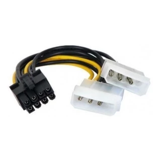 Cabo De Força Pci-e Placa De Vídeo 8 Pinos Adaptador P/fonte