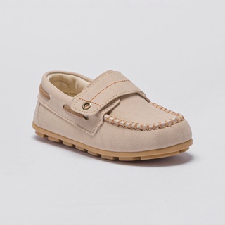 Sapato Mocassim Infantil Menino Masculino Pequito Pajem Festa Bege Marrom Marinho