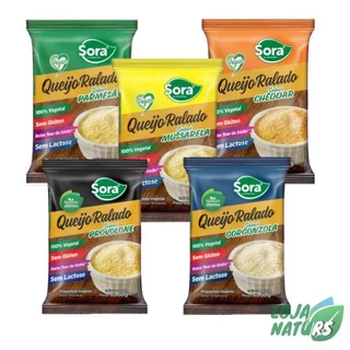 KIT Queijo Ralado Sem Glúten Vegano 50g - SORA