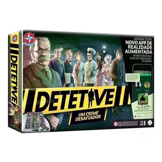 Jogo de mesa Detetive Com aplicativo Estrela