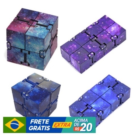 Infinity Fidget Cube - Giocattolo antistress e di concentrazione