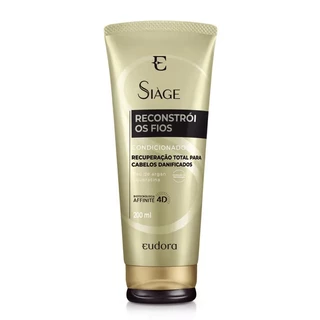 Condicionador Eudora Siàge Reconstrói Os Fios 200ml