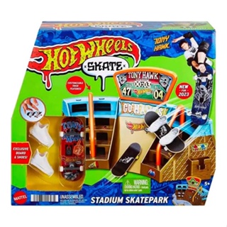 Hot Wheels - Skate de Dedo com Tênis Marvel