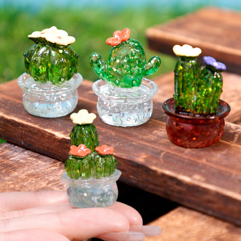 4pcs/20pcs Resin Mini Turtles Miniature Turtle Statue Miniature Figurines  Fairy Garden Accessories Cake Toppers Decoration Set For Succulent Planter M