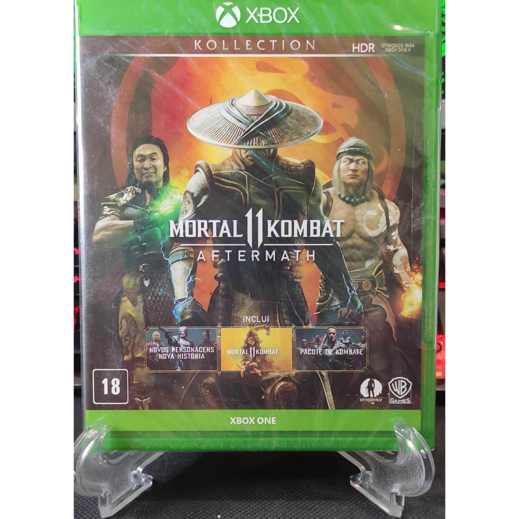 Mortal Kombat 11 Aftermath Kollection Mídia Física XBOX ONE - www