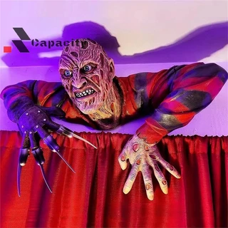 Capacidade Horror Creeper Zumbi Indoor/Outdoor Garden Statue Halloween Decoração De , Resina Escultura Home Party Presente Nice