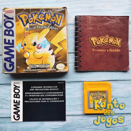 Pokémon Yellow Version: Special Pikachu Edition, Game Boy, Jogos