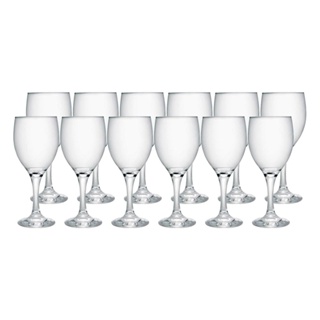 Conjunto de Taças Nadir 350ml Imperatriz Vinho Tinto 12 Peças