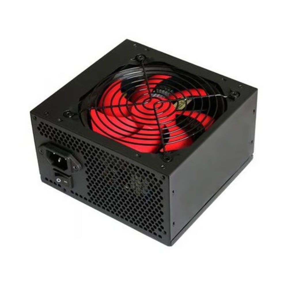 Fonte Gamer Atx 500w Real 80 Plus Bronze Brazilpc Bpc-500-80 Plus 24 Pinos Bivolt