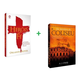 Kit 2 Livros Heróis da Fé + Os Mártires do Coliseu | Editora Cpad em Oferta na Shopee