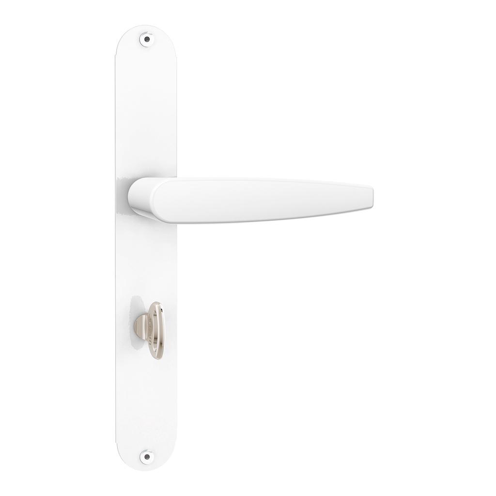 Fechadura Perfil Estreito Alumínio Branco 623/33 WC Stam
