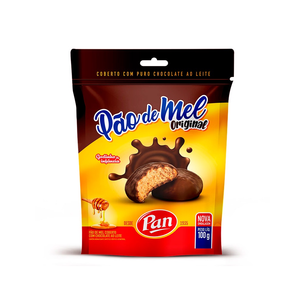 PÃO DE MEL PAN 100G | Shopee Brasil