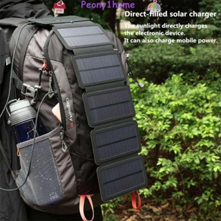 PH Carregador De Painel Solar Células Solares De Viagem Dobráveis 9W Com Porta USB