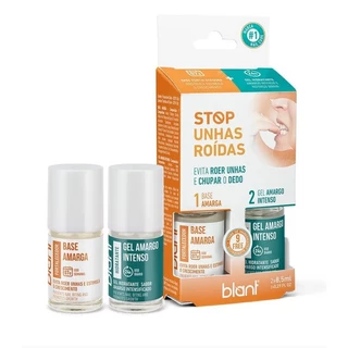 Kit Stop Unhas Roídas Gel Amargo Intenso + Base - Blant