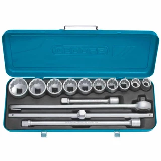 Jogo de Soquete Encaixe 3/4 de 7/8 à 2 POL com 14 Peças GEDORE em Oferta na Shopee