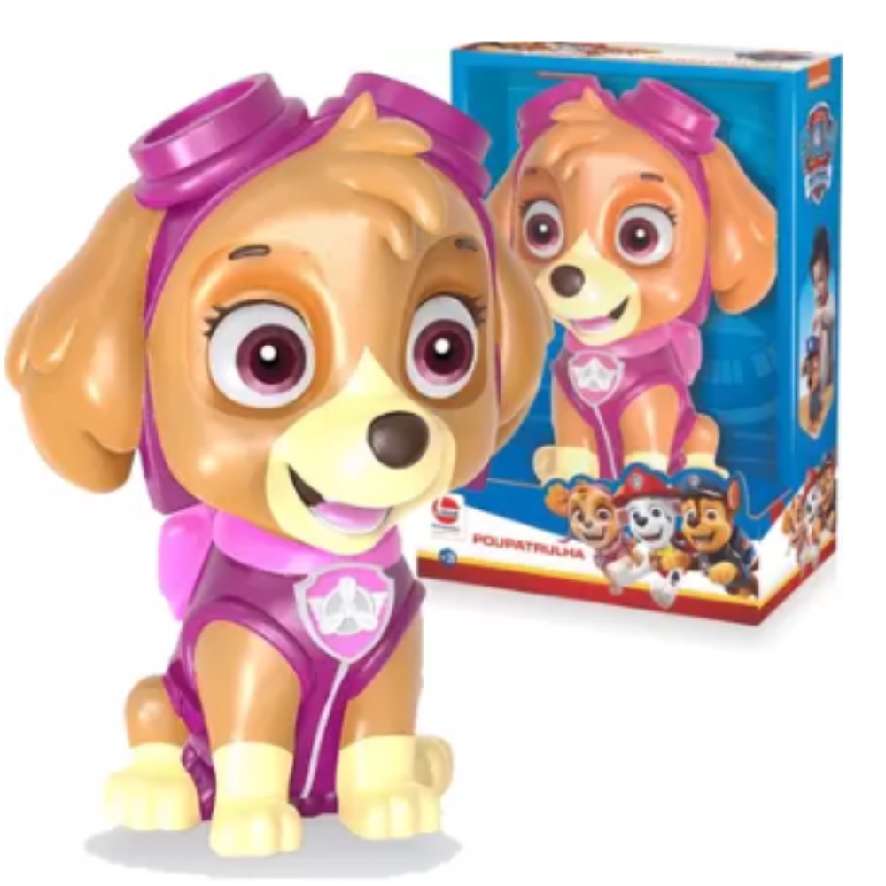 Cofrinho Skye Patrulha Canina Poupatrulha Boneco Infantil | Shopee Brasil