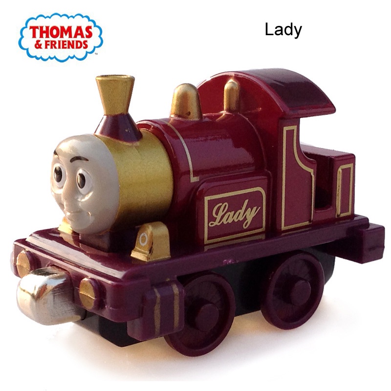 Thomas E Seus Amigos Trenzinho De Metal, Carrinhos De Brinquedo Magnéticos,  1:43, Emissor De Brinquedo, Tony, Lady Track, Trem, Brinquedo De Presente  De Natal Para Crianças - Carrinhos De Brinquedo E De