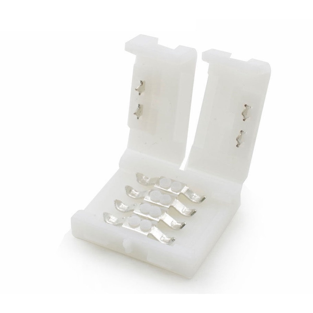 Conector para Fita Led RGB 10mm 4 Vias - 5 unidades