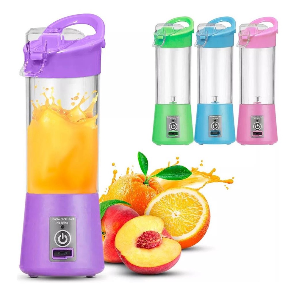 Mini Liquidificador Portatil 6 Laminas Potente Usb Sem Fio | Shopee Brasil