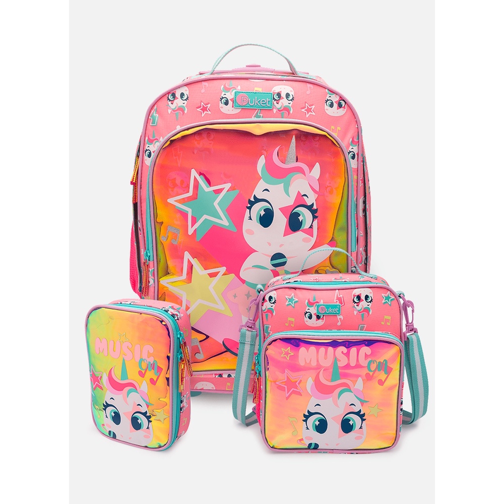 Kit Escolar Unicórnio Star - Puket