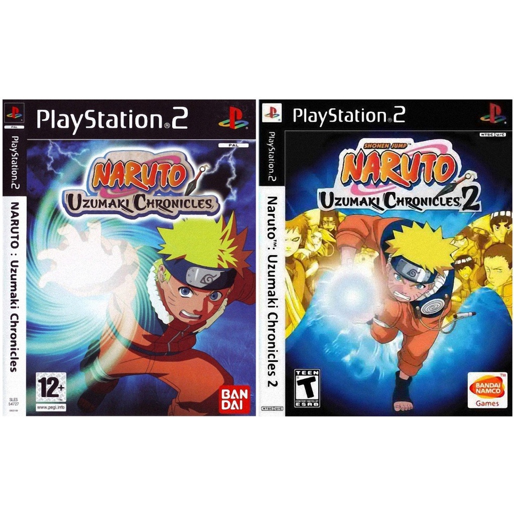 Jogo Ps 2 Naruto Uzumaki Chronicles Coleção (2 s) Ps2 | Shopee Brasil