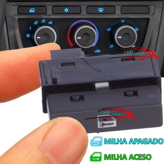 Botão Milha Ice Blue Celta 2011 2012 2013 2014 2015 2016
