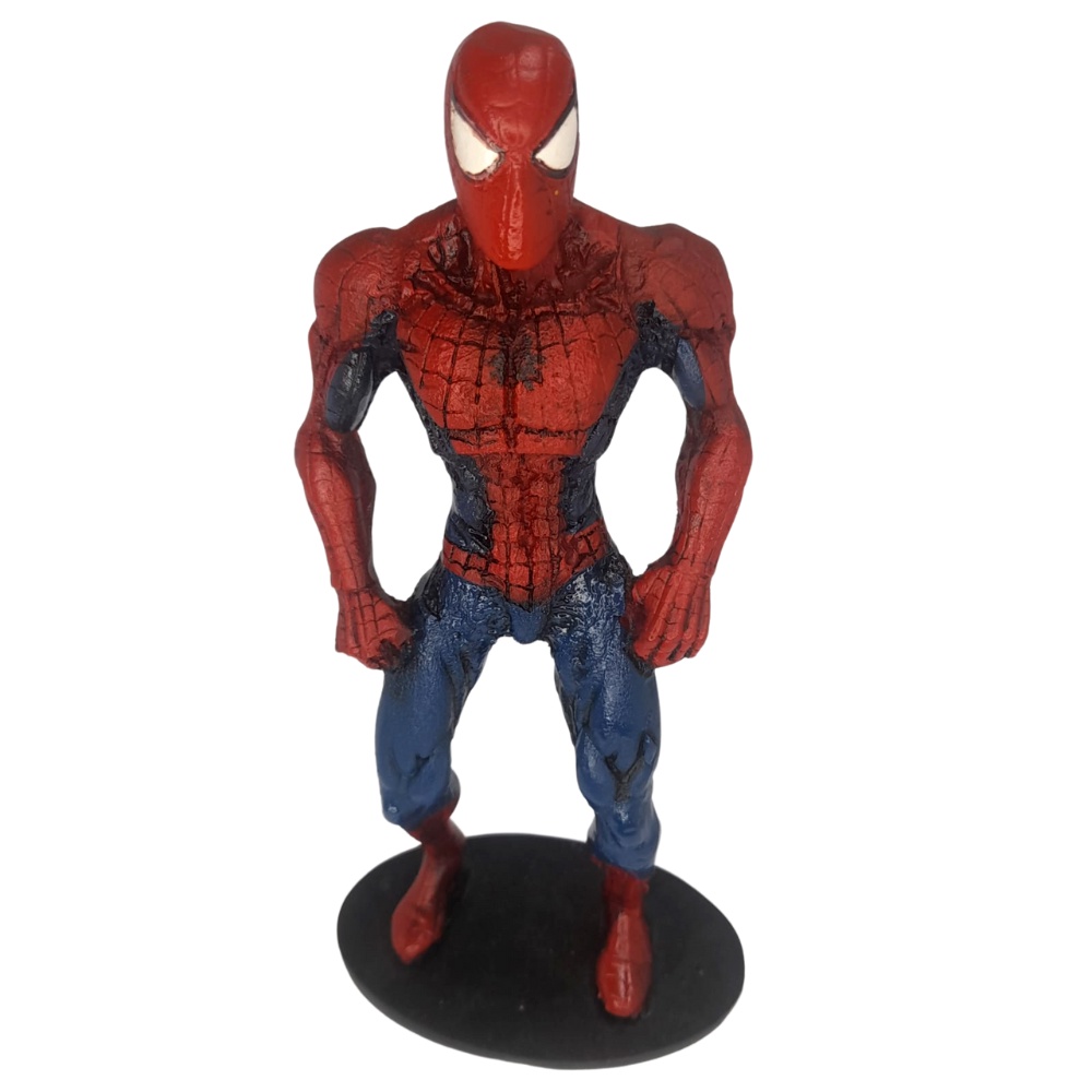 Action Figure Homem Aranha - Boneco Homem Aranha (Resina) - Zaplox  Colecionáveis