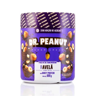 Pasta de Amendoim sabor Avelã 600g - Dr. Peanut