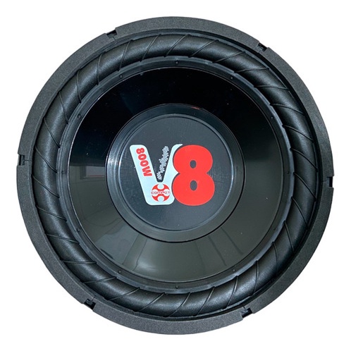 ALTO FALANTE COMPET 12 POL SUBWOOFER STREET V8 200W 4 OHMS PRETO PP