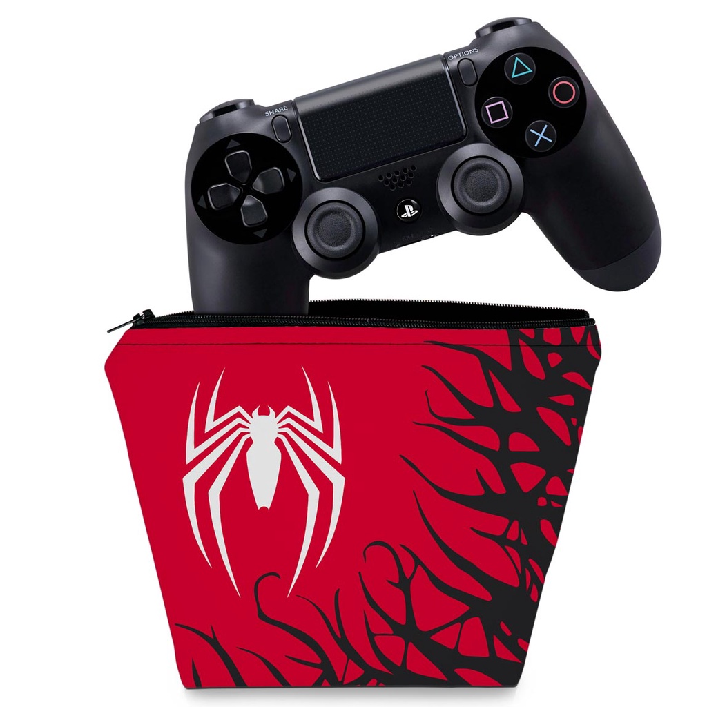 PS3 Fat Capa Anti Poeira - Homem Aranha - Pop Arte Skins