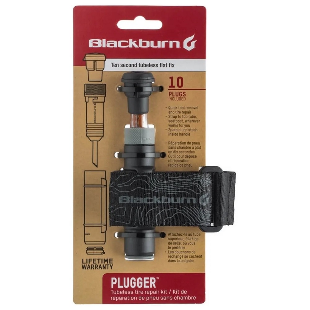 Kit D/ Reparo Remendo Blackburn Pneu Bike Tubeless Mtb Speed