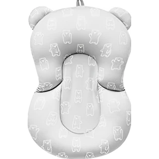 Almofada de Banho Para O Bebê Ursinho Cinza 12752 - BUBA