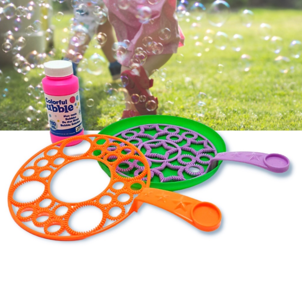 Kit Brinquedo Bola de Sabão Prato Com 2 Formas Vários Tamanhos Bolinhas ...