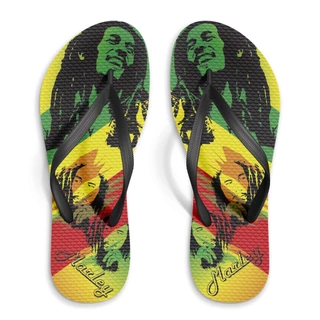 Chinelo Bob Marley Quebrada Favela Mandrake