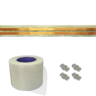 Kit Eletrofita 2 Pistas 2 Metros 750V 10A + 8 Conectores