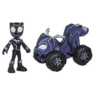Spidey Amazing Pantera Negra e Quadriciclo - Hasbro