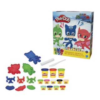 Play Doh Heróis PJ Masks 12 Potes - Hasbro