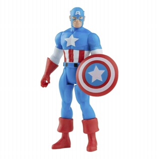Figura Marvel Legends Series Retrô Capitão América - Hasbro