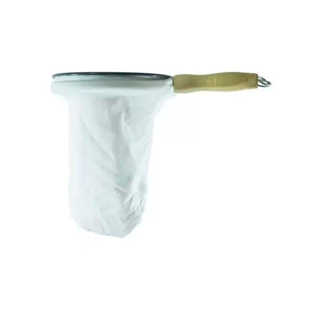 Coador De Café Flanela 100% Algodão Cabo Arame Com Pvc 130 Mm | Shopee ...